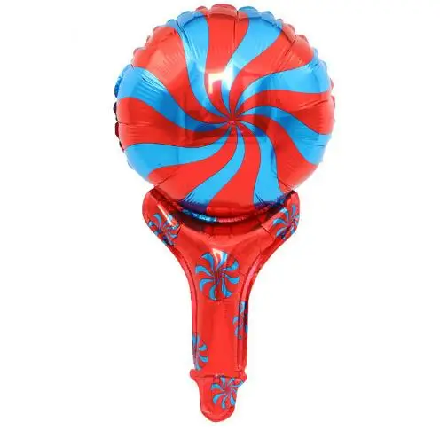 50*30 см ветряная мельница ручной воздушный шарик из фольги в форме леденца globos