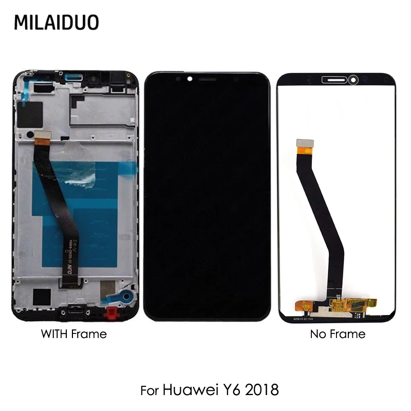 ЖК дисплей для Huawei Y6 2018 7A 8E ATU L21 LX3 сенсорный экран дигитайзер Prime сборка замена без