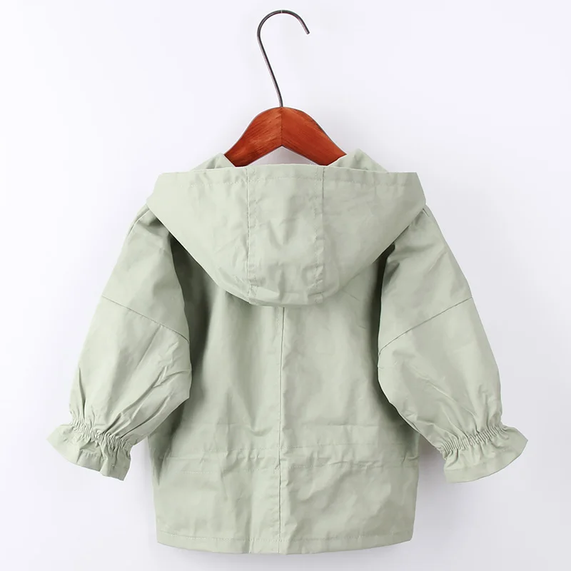 Новая весенне-осенняя верхняя одежда для девочек хлопковые топы детей от 2 до 8