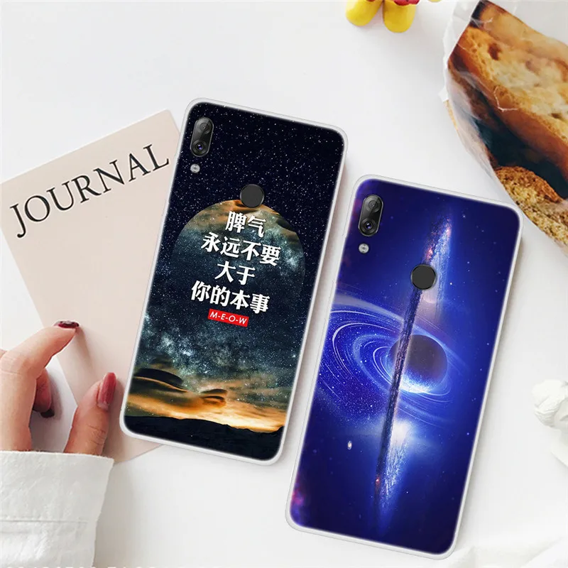 Чехол для Lenovo K5 Pro силиконовый мягкий ТПУ чехол со звездами L38041 оболочка K 5 K5Pro
