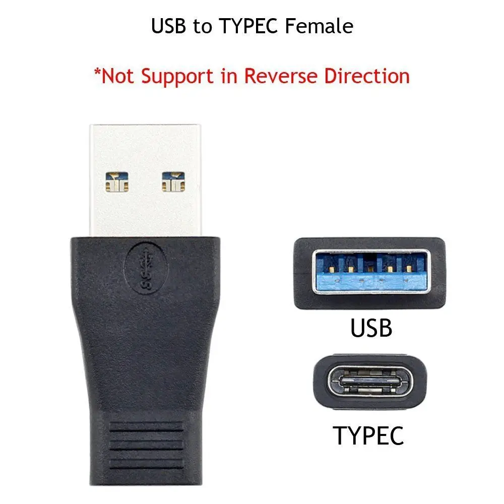 2 шт. переходник с USB 3 0/2 0 (Type A) папа на 1 C) мама|usb male to male|usb femaleusb usb |
