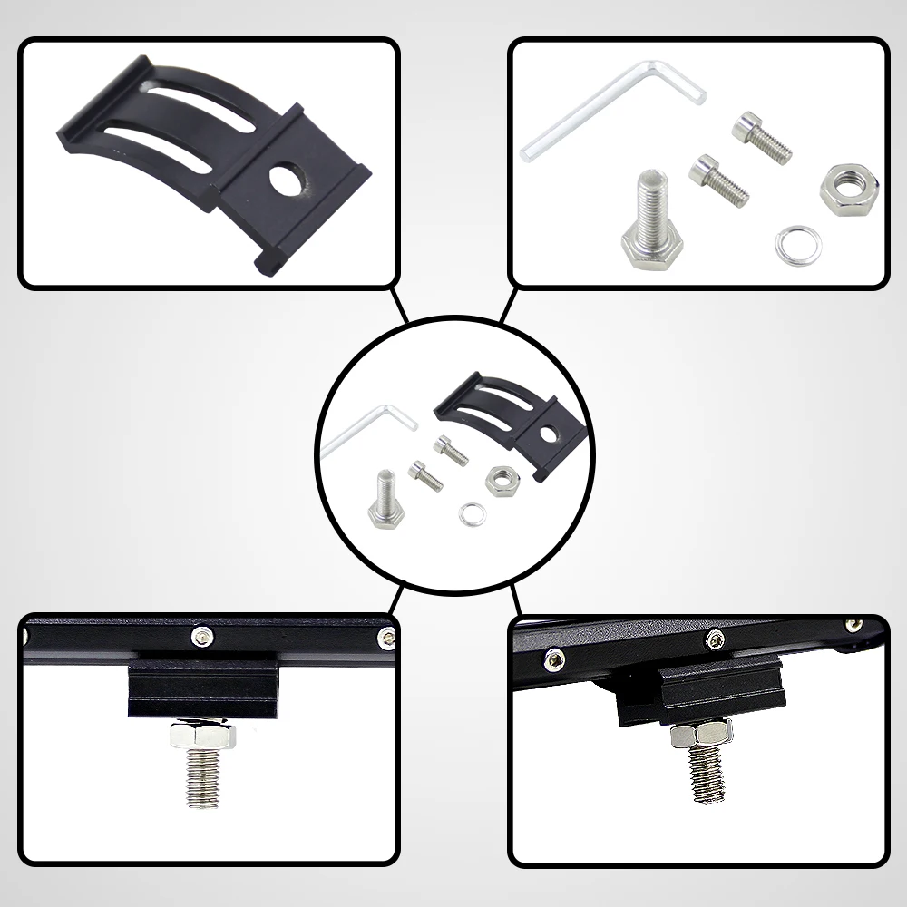 4 дюймовая Светодиодная панель рабочего света для вождения внедорожника лодки
