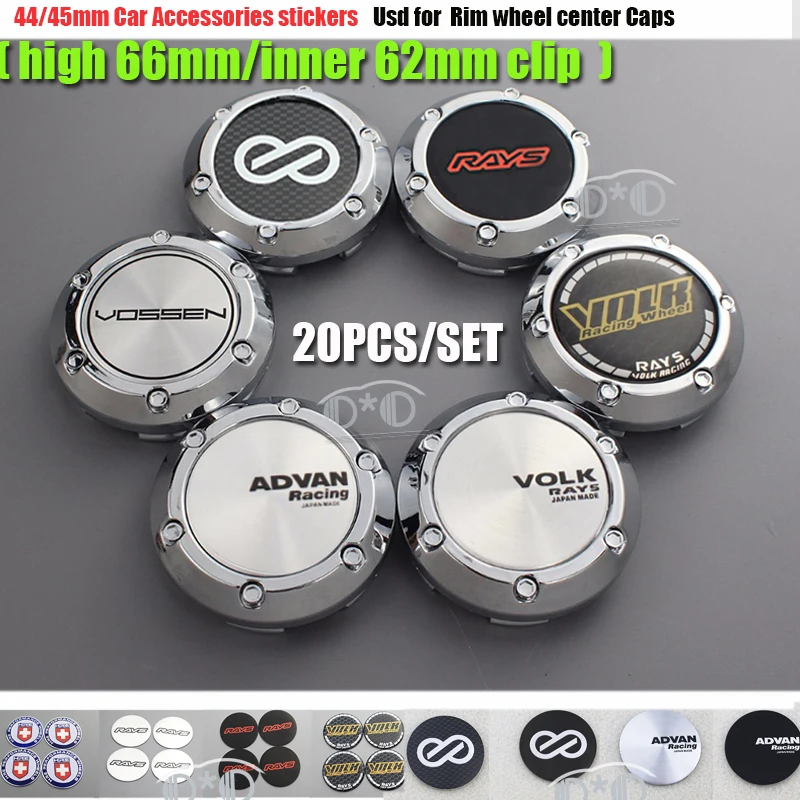 20X HRE vossen Enkei Advan гонки Volk лучи гоночное автомобильное колесо центр Hub Cap Эмблема