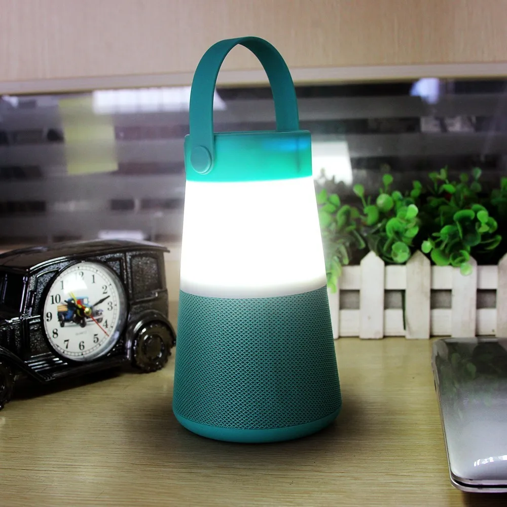 CHYI кемпинговая лампа Bluetooth динамик фонарь летучая мышь TWS сабвуфер Беспроводная