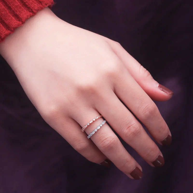 Оптовая продажа кольца ювелирные изделия Стерлинговое Серебро обручальное