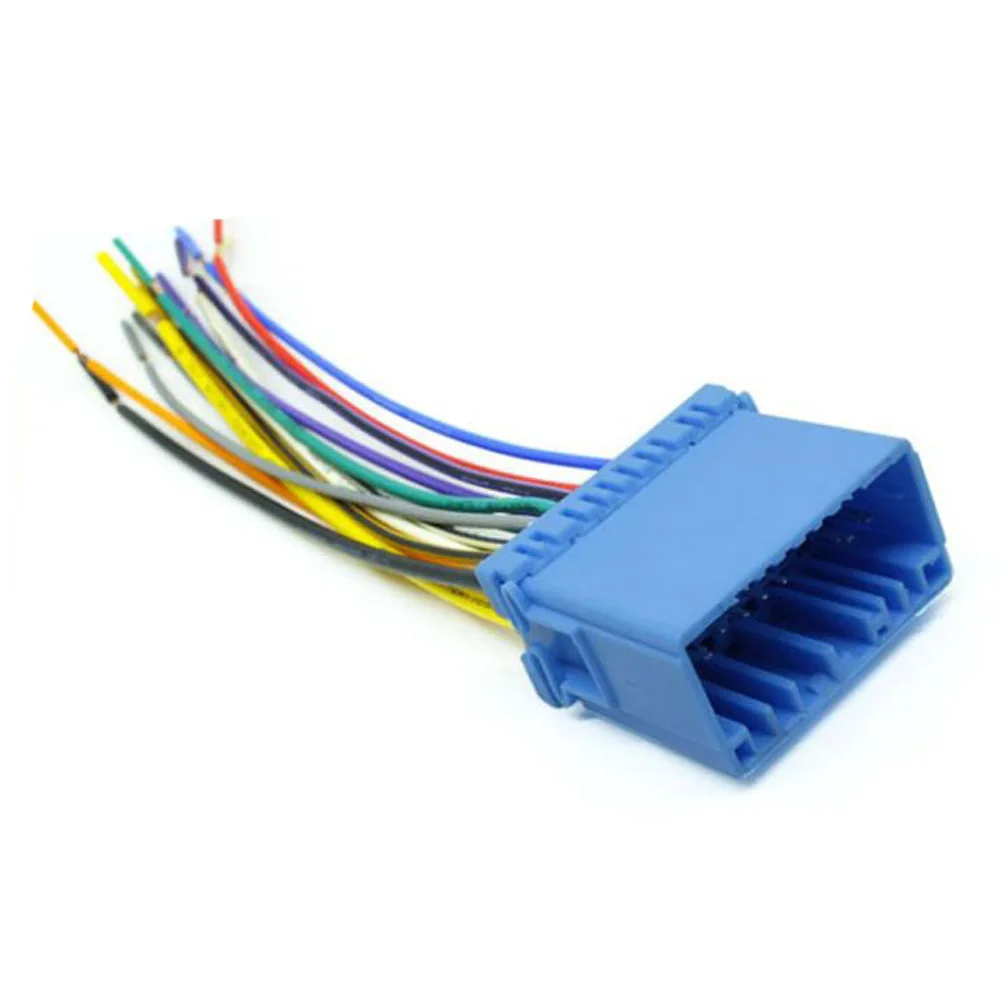 Автомобильный аудио стерео CD жгут проводов женский адаптер для Honda Accord Civic CRV