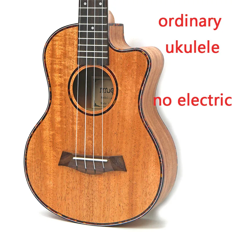 Ordinary Ukulele Tenor концертная акустическая электрическая укулеле 23 26 дюймов туристическая гитара 4 струны гитара ra дерево красное дерево вставной музыкальный инструмент - Цвет: Ordinary Ukulele