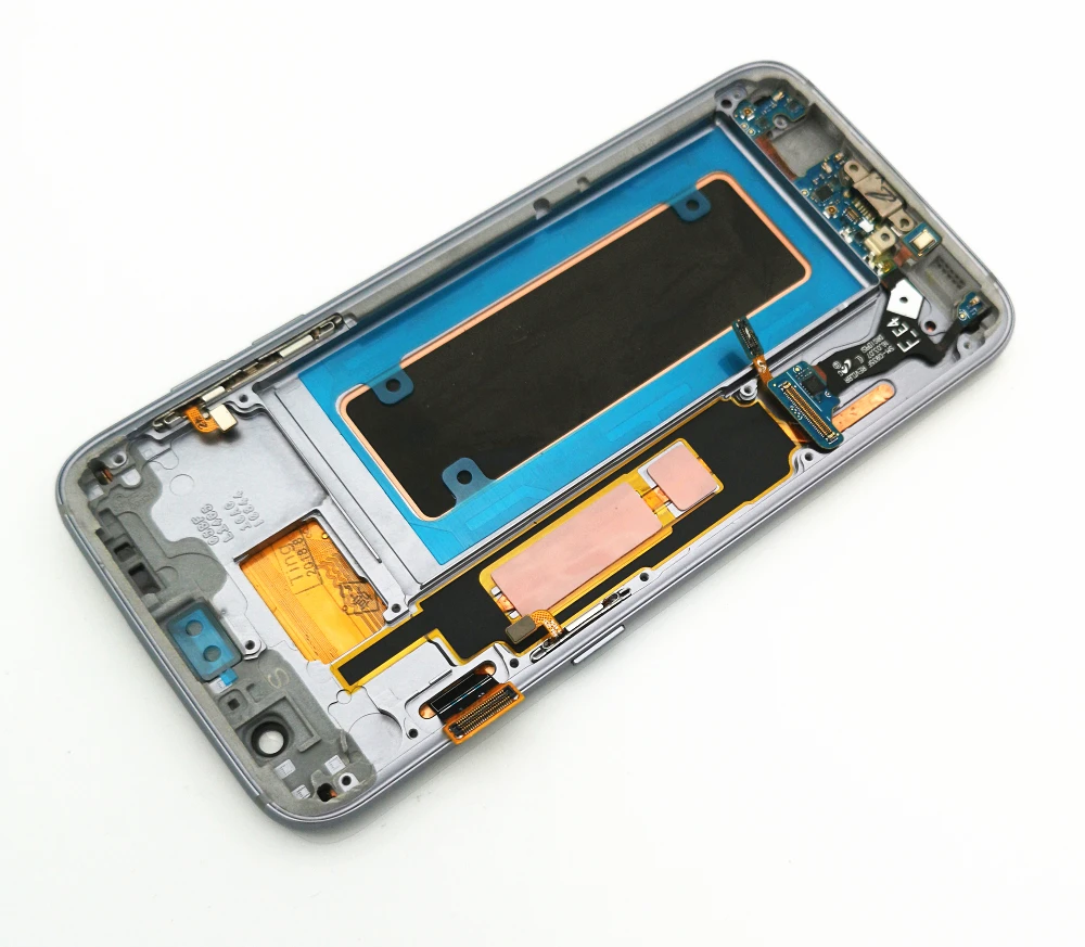 Супер AMOLED ЖК-дисплей для samsung Galaxy S7 Edge G935 G935F ЖК-дисплей кодирующий преобразователь сенсорного экрана в сборе