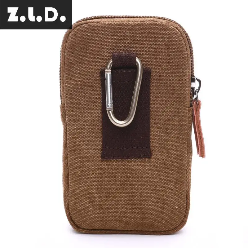 Z.l. D. Мужская и женская модная Холщовая Сумка для отдыха, мужской кошелек, сумка для телефона, многоцветная дополнительная парусиновая сумка, кошелек для монет Bolso