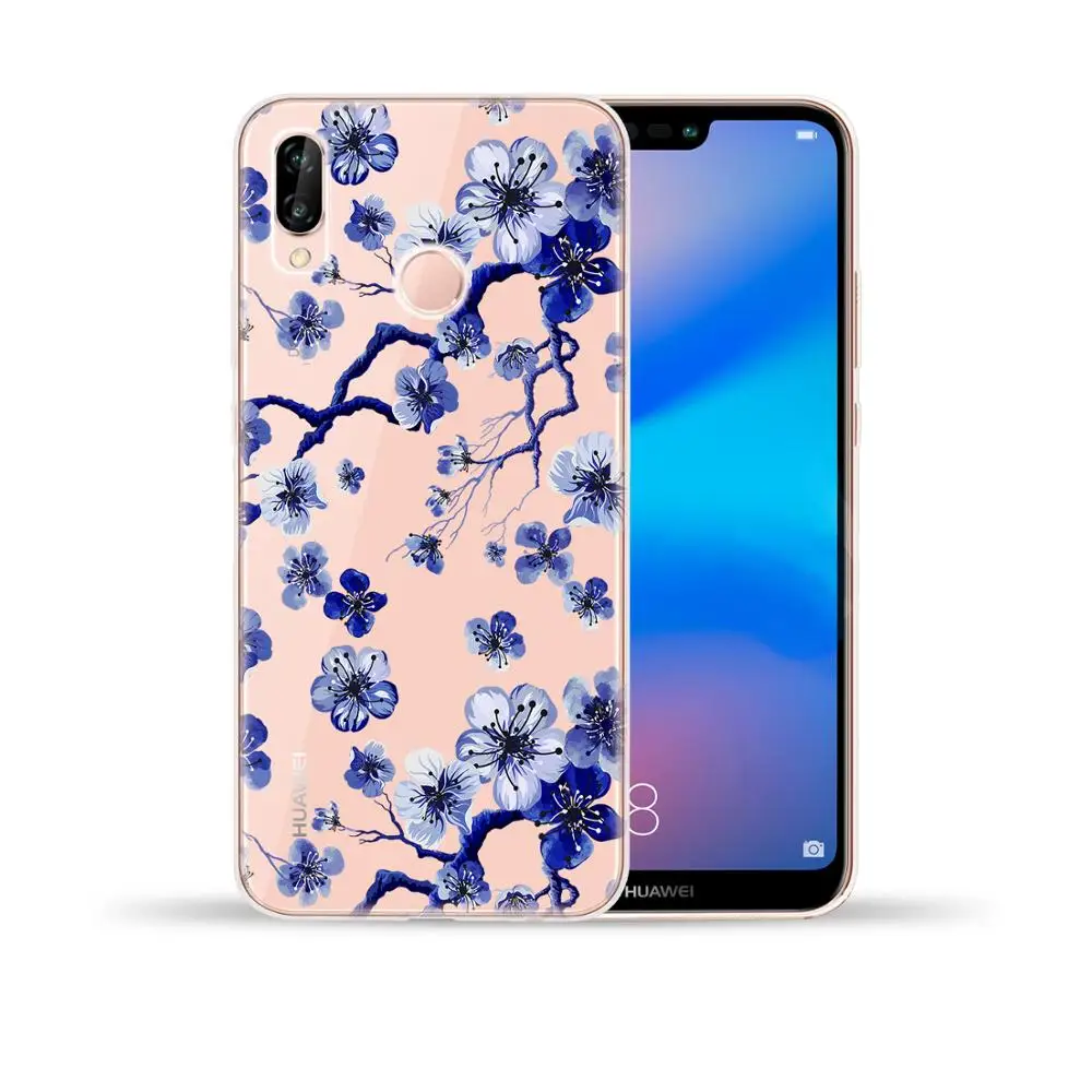 Мягкий чехол из ТПУ с изображением мороженого для Huawei P8 P9 P10 P20 P30 Lite Pro Y5 II Y6 Y3 Y7 Y9 2017