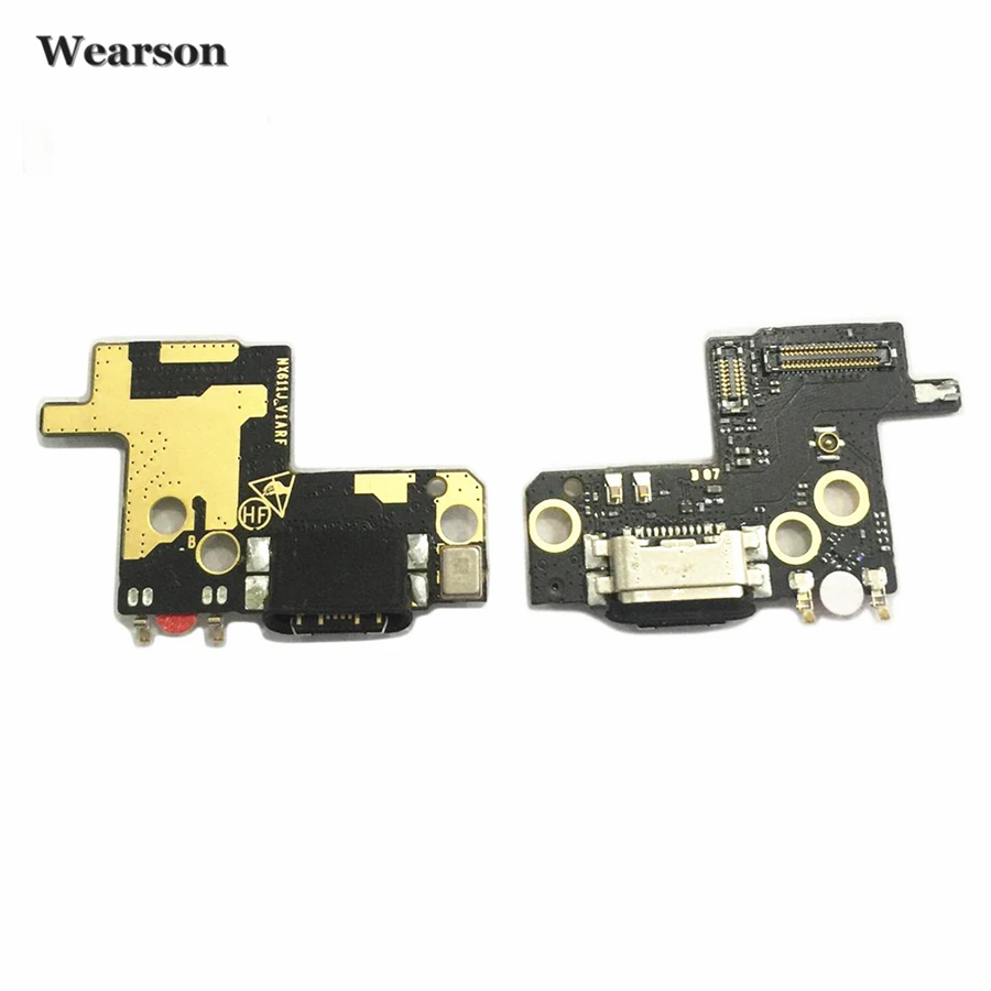 Для zte Нубия Z18mini NX611J USB Порты и разъёмы зарядки доска С микрофоном испытания Z18