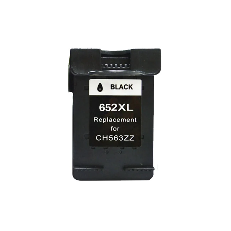 2 шт. для HP 652 Черный чернильный картридж HP652 xl 652xl Deskjet 1115 1118 2135 2136 2138 3635 3636 3835 4535 4536