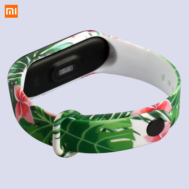 Спортивный фитнес-браслет для Xiaomi mi, ремешок 3, силиконовый ремешок mi, Модный милый сменный ремешок для mi Band 3