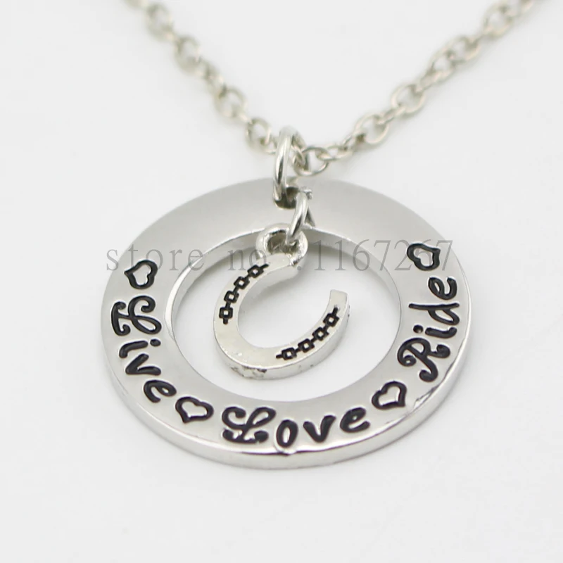 Ожерелье Живая Любовь 2015 колье с ручной штамповкой украшение для влюбленных