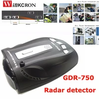 car detector radar gdr 750 360 full band detecting ruissian english version voice radar detector alert car speed alarm system