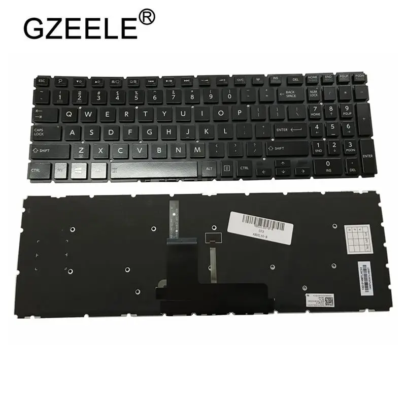 GZEELE новая для Toshiba Satellite S55T-B5335 S55T-B5382SM клавиатура с подсветкой и S55T-B5383SM |