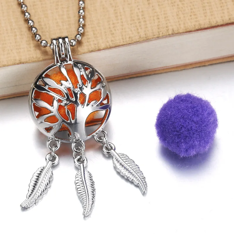 6 шт. ожерелье с ароматическим диффузором подвеска для ароматерапии винтажное