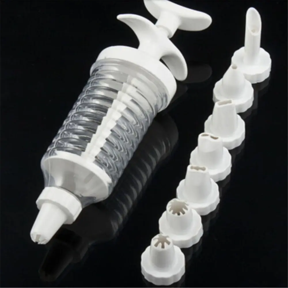 Тонкий шприц для украшения тортов глазури крема насадки 8 шт. стандартные