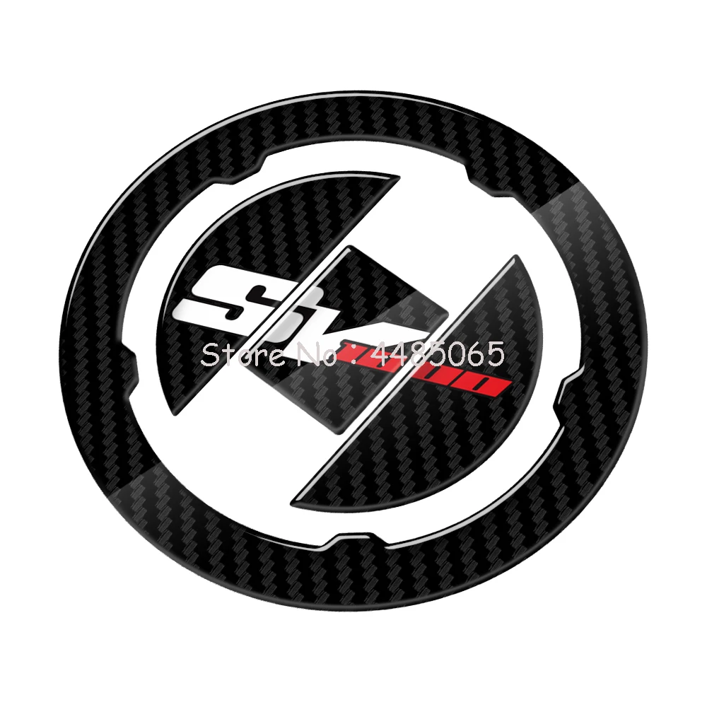 Для Suzuki SV1000 SV1000S SV 1000 S 2003-2008 мотоциклетные 3D углеродные топливные газовые пробки