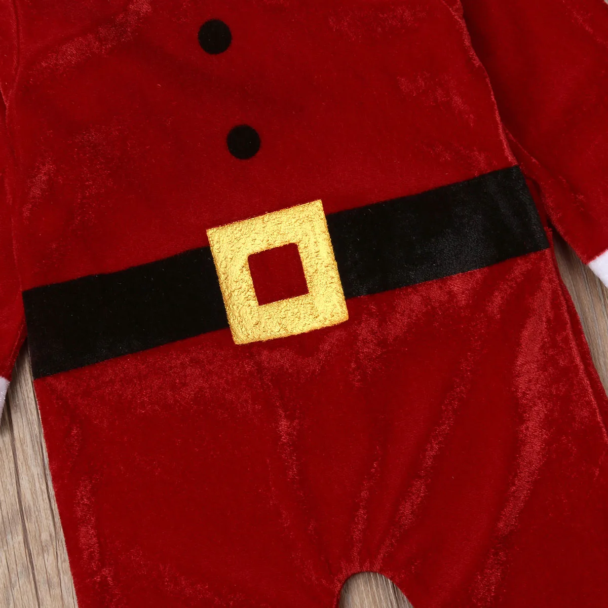 Cute Xmas Newborn Infant Baby Girl Boy Long Sleeve Cotton Red Romper Jumpsuit Christmas Belt Outfits Clothes Autumn | Детская одежда и