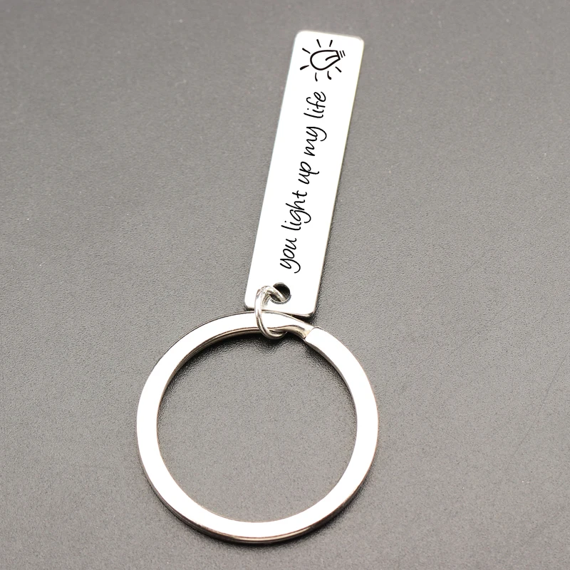 Брелоки для пар с Парнем/GirlfriendKey fob вы светильник свою жизнь брелок индивидуально