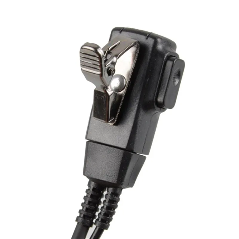 surveillance security clear coiled acoustic air tube earpiece ptt for iphone samsung huawei htc lg sony mobile phone free global shipping