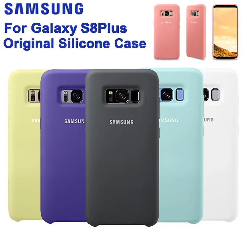 Оригинальный Мягкий силиконовый чехол для Samsung GALAXY S8 + Plus G9550 G9500 чехлы корпусы