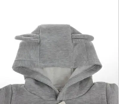 3-24 M Newborn Baby Boys Hooded Rompers Clothes Romper Infant Babies Bat Outfits One-pieces Clothing | Детская одежда и обувь