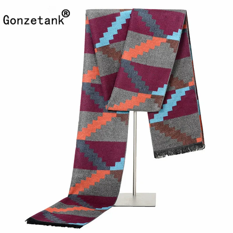 Gonzetank Элитный БРЕНД Новинка 2017 года мужские Зимний отдых Бизнес косой решетки с