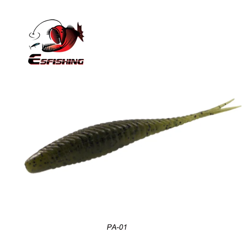 PA01 Esfishing, приманка для рыбалки, Черный Гольян, броня, Shad 120 мм, 6 шт., мягкие приманки для ловли щуки, форели, кренкбейт для ловли карпа, медленный джиг - Цвет: PA01