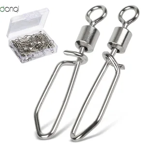 Соединитель рыболовный из нержавеющей стали, 102050 шт.лот