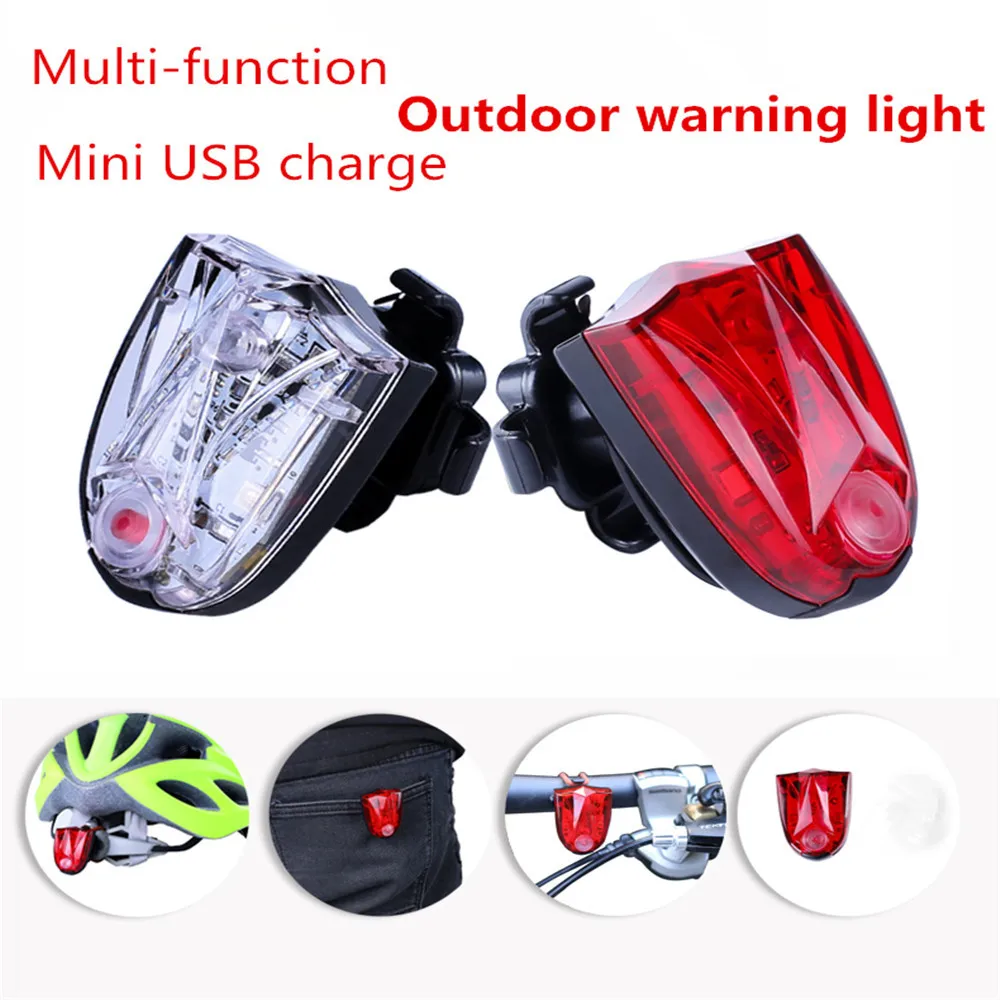 Высокое качество USB заряда светодиодный задние фонари велосипеда велосипед