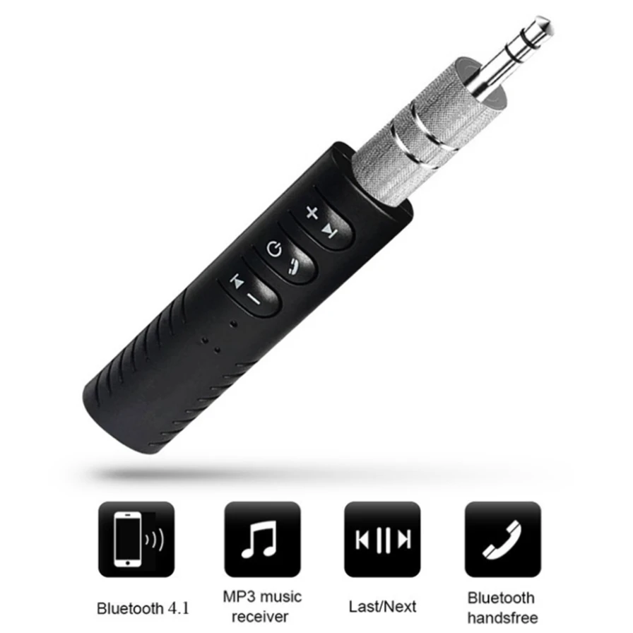 Беспроводной Bluetooth автомобильный комплект Бесконтактный для музыки аудио