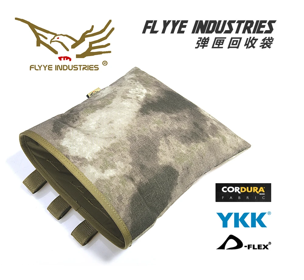 FLYYE MOLLE Сумочка для магазина сброс сумка CORDURA Multicam AOR AU FG Wargame страйкбольная