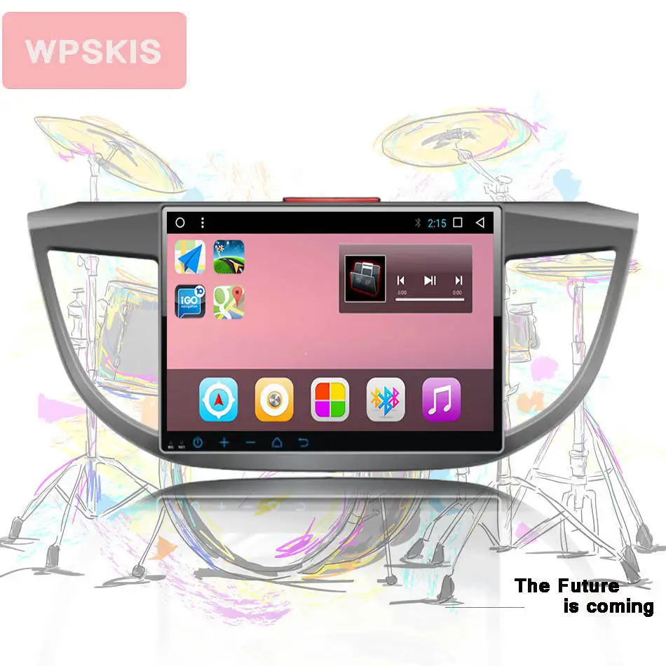 Автомагнитола 10 0x2012 Android 2016 2DIN DVD GPS Авторадио стерео головное устройство