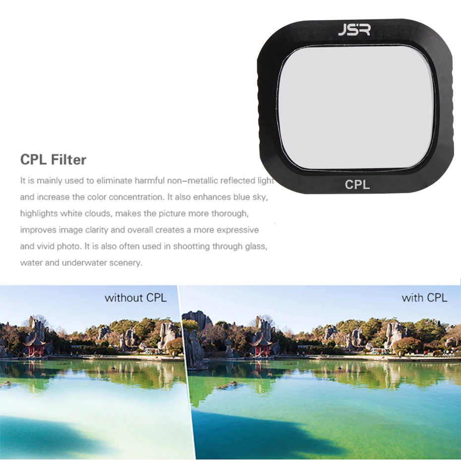 Для DJI Mavic 2 Pro фильтр UV + CPL ND4 ND8 16 полярное стекло для Mavic2 Pro/Профессиональная защита