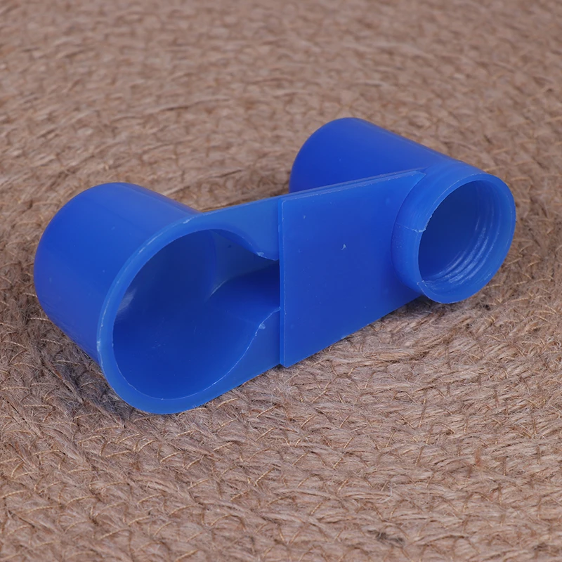 Оборудование для птиц поилка с двойным ртом аксессуары клетка пластиковая синяя