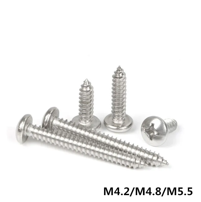 Саморезы из нержавеющей стали 304 саморезы M4.2/M4.8/M5.5 GB845 | Строительство и ремонт