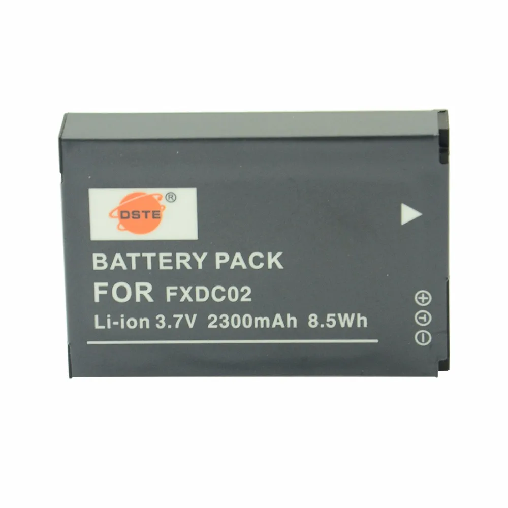 DSTE 2 шт. FXDC02 аккумуляторная батарея для дрифта HD GHOST цифровая камера | Электроника