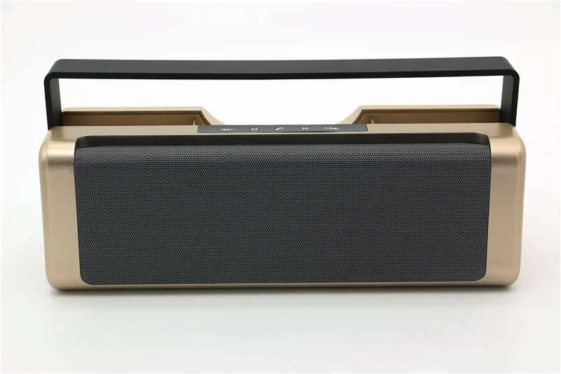 HAAYOT портативная выдвижная ручка наружная Колонка басовая магнитола bluetooth громкой связи стерео HIFI сабвуфер поддержка TF FM AUX USB