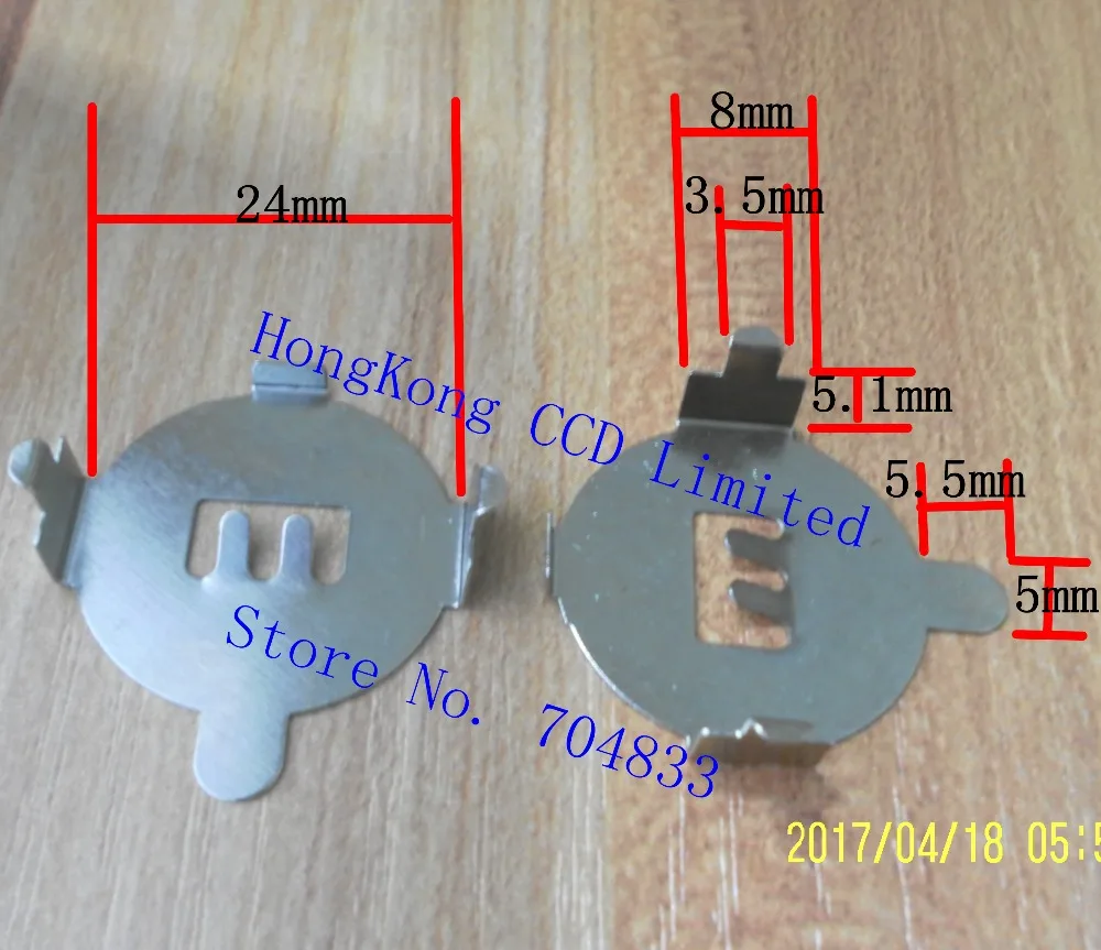 Держатель аккумулятора CR2450 3 в держатель угловой аккумулятора|holder|holder battery |