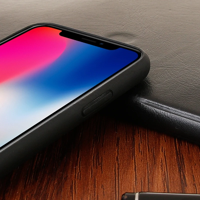 Ретро винтажный Чехол из искусственной кожи для iphone 7 8 plus двойной цветной Мягкий