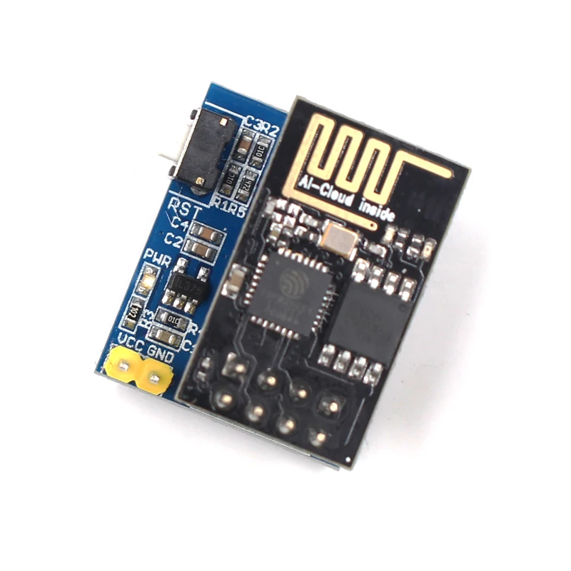 ESP8266 ESP 01S RGB светодиодный модуль контроллера для Arduino IDE WS2812 светильник Ring String Smart