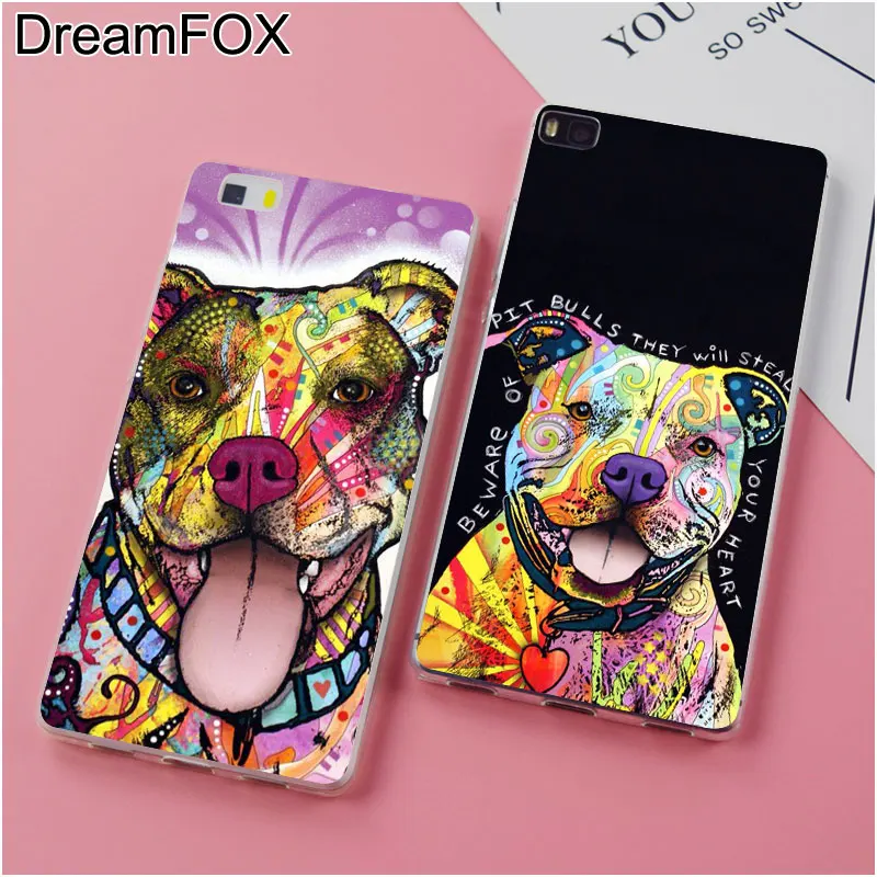 Мягкий силиконовый чехол DREAMFOX L223 Pitbull из ТПУ для huawei mate 8 9 10 20 30 Lite Pro |
