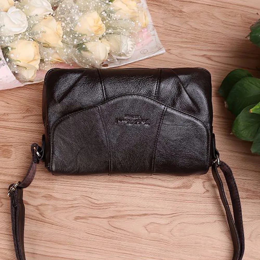 Женская сумка мессенджер из натуральной воловьей кожи|leather messenger bag|shoulder bagsgenuine