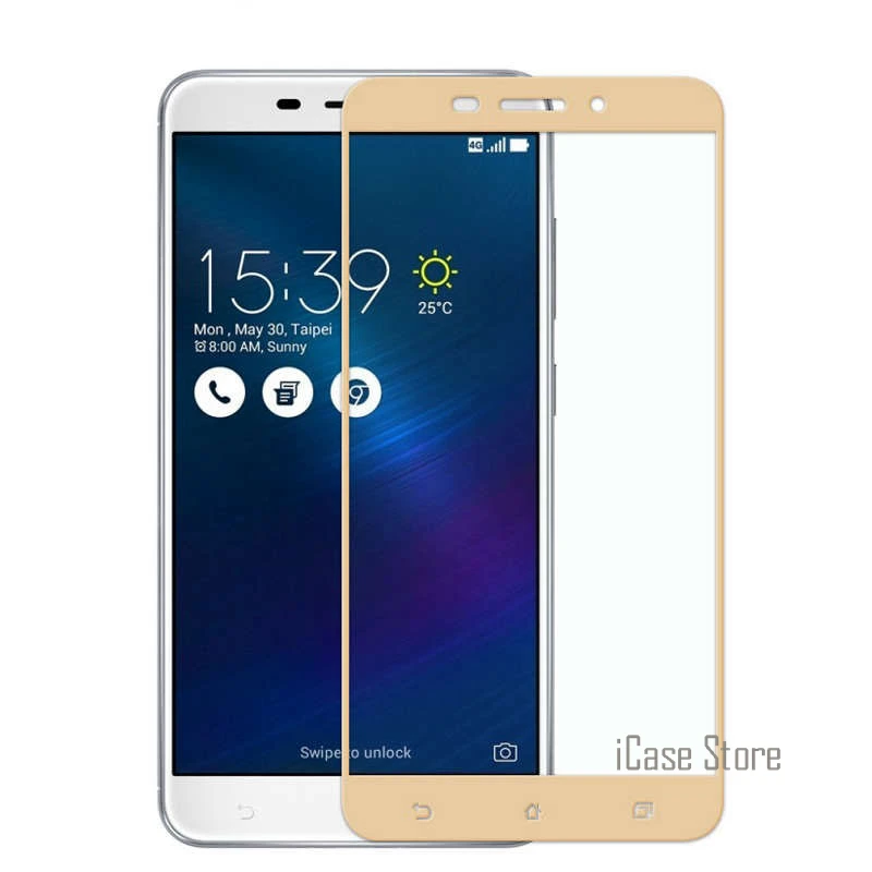 3 Laser ZC551KL Чехол 9H полноэкранная защита закаленное стекло для Asus Zenfone 5 дюймов