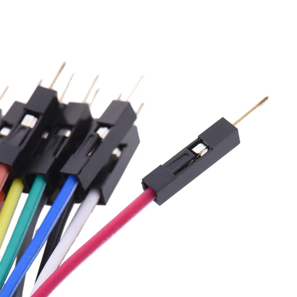 Dupont line 40 шт 10 см папа + мама и женщина перемычка провод кабель для Arduino|Детали