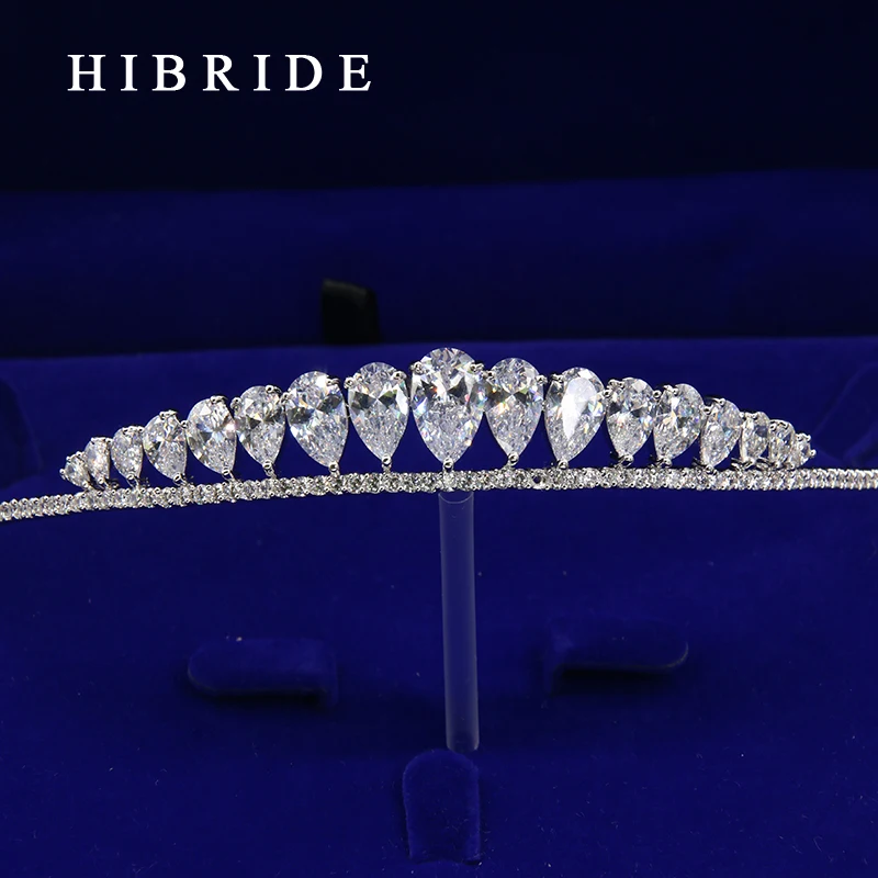 Тиара для невесты HC00008 простой дизайн свадебные украшения волос аксессуары