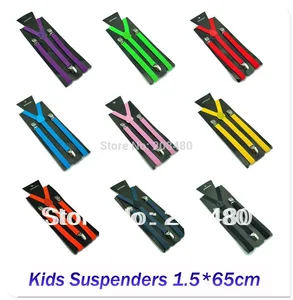 Свободные подтяжки для детей, подтяжки для мальчиков и девочек, Эластичные подтяжки, тонкие подтяжки, 22 цвета, разные Y-образные подтяжкижелтые подтяжки