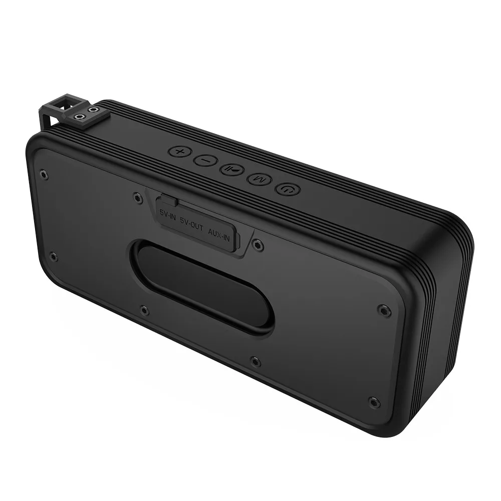 

Bluetooth Speaker Portable Column Outdoor Waterproof Super Bass High Power 20W Subwoofer Music Sound System Center with Charger